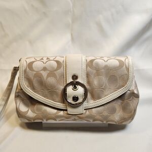 Coach Soho Signature Wristlet/Clutch